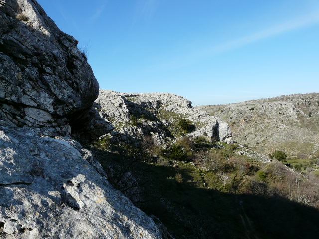 Monte Ividori con valle di Vituro...e vista sul Tavoliere
